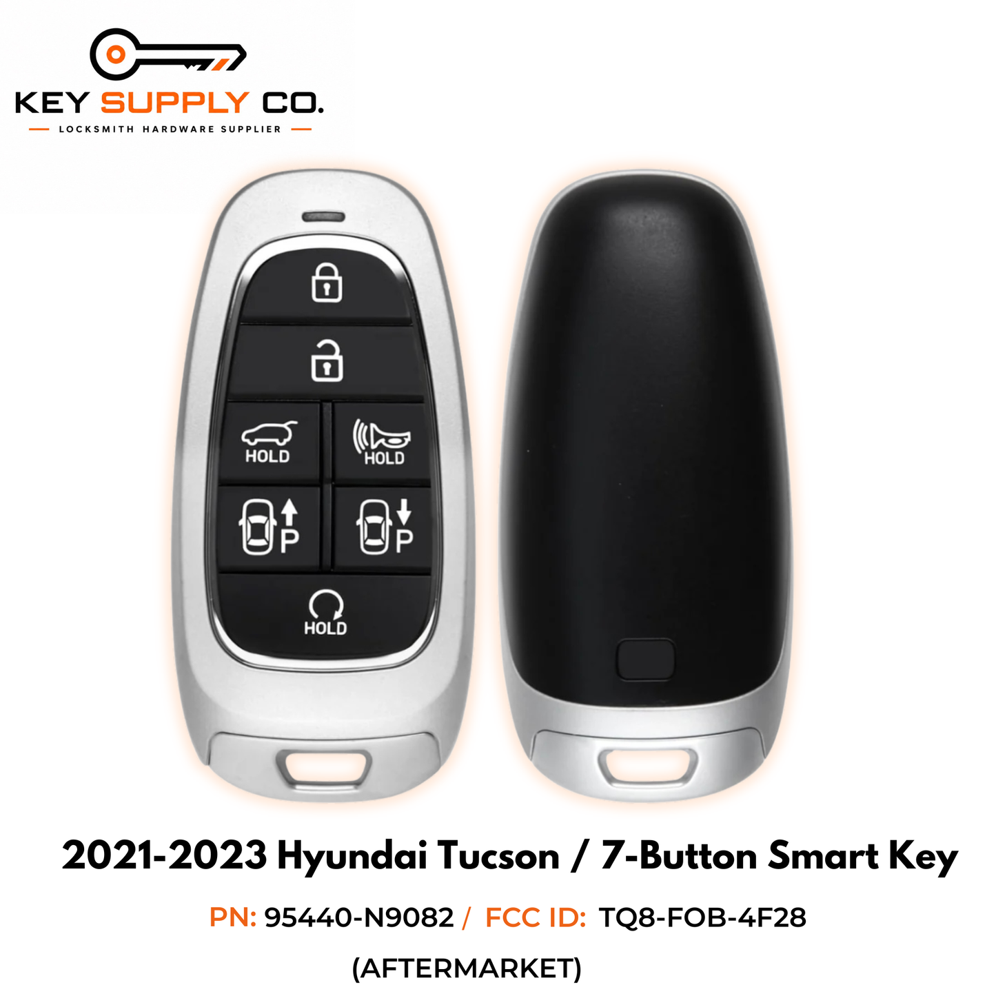 2021-2023 Hyundai Tucson / 7-Button Smart Key / PN: 95440-N9082 / TQ8-FOB-4F28 (Aftermarket)