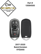 2017-2020 Buick Envision / 5-Button Smart Key / PN: 13584500 / HYQ4AA (AFTERMARKET)﻿