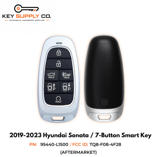 2019-2023 Hyundai Sonata / 7-Button Smart Key / PN: 95440-L1500 / TQ8-F08-4F28 (AFTERMARKET)