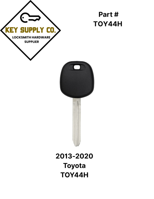 2013-2020 Toyota - TOY44H Transponder Key (H Chip) (AFTERMARKET)