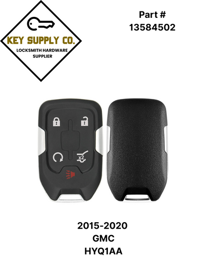 2015-2020 GMC / 5-Button Smart Key / PN: 13584502 / HYQ1AA (AFTERMARKET)