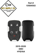 2015-2020 GMC / 5-Button Smart Key / PN: 13584502 / HYQ1AA (AFTERMARKET)