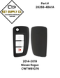 2014-2019 Nissan Rogue / 3-Button Flip Key / PN: 28268-4BA1A / CWTWB1G767 / (AFTERMARKET)