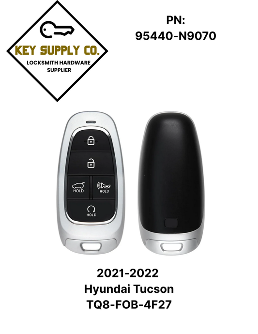 2021-2022 Hyundai Tucson / 5-Button Smart Key / PN: 95440-N9070 / TQ8-FOB-4F27 (Aftermarket)