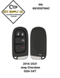 2014-2021 Jeep Cherokee / 4-Button Smart Key / 68105078AC / GQ4-54T (AFTERMARKET)