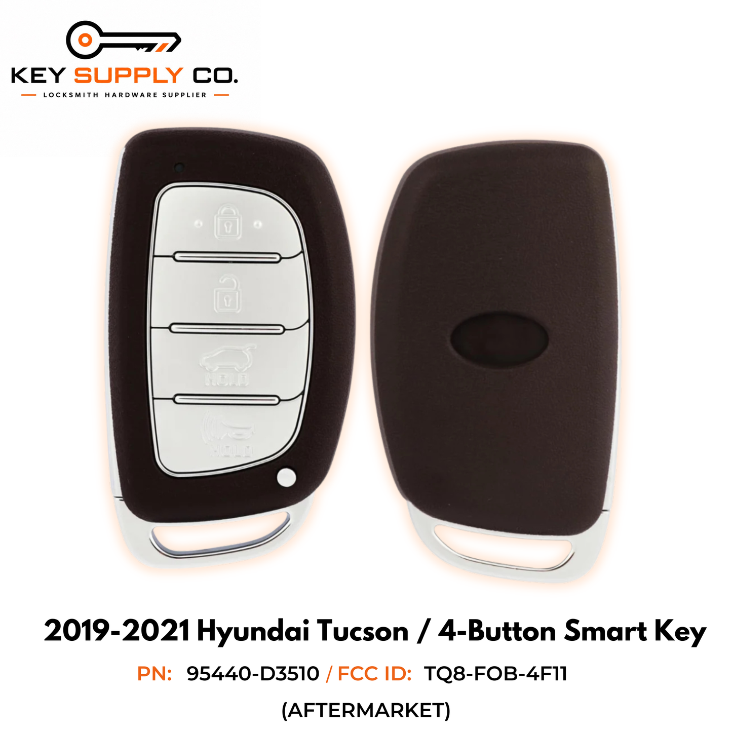 2019-2021 Hyundai Tucson / 4-Button Smart Key / PN: 95440-D3510 / TQ8-FOB-4F11 (AFTERMARKET)