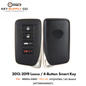 2013-2019 Lexus / 4-Button Smart Key / PN: 89904-53651 / HYQ14FBA / AG Board (AFTERMARKET)