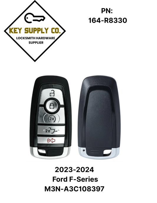 2023-2024 Ford F-Series / 5-Button Smart Key / PN: 164-R8330 / M3N-A3C108397 (AFTERMARKET)