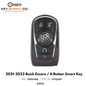 2021-2022 Buick Encore / 4-Button Smart Key / PN: 13534465 / HYQ4AS (OEM)