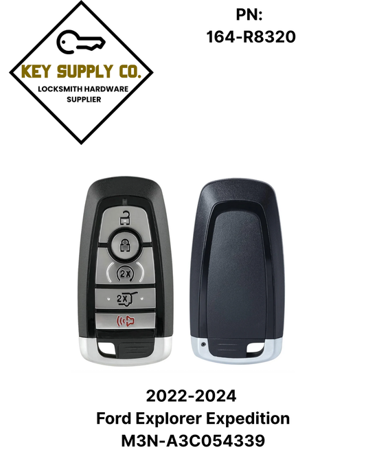 2022-2024 Ford Explorer Expedition / 5-Button Smart Key / PN: 164-R8320 / M3N-A3C054339 (AFTERMARKET)