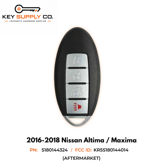 2016-2018 Nissan Altima / Maxima / 4-Button Smart Key / KR5S180144014 / S180144324 / (IC 204) (AFTERMARKET)