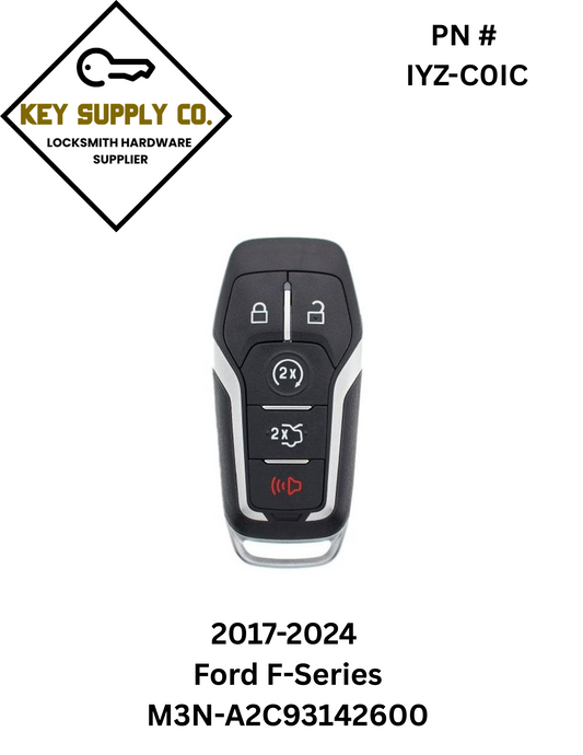 2013-2020 Ford Lincoln / 5-Button Smart Key / PN: 5923896 / M3N-A2C31243300 (AFTERMARKET)