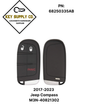 2017-2023 Jeep Compass / 3-Button Smart Key / PN: 68250335AB / M3N-40821302 (AFTERMARKET)