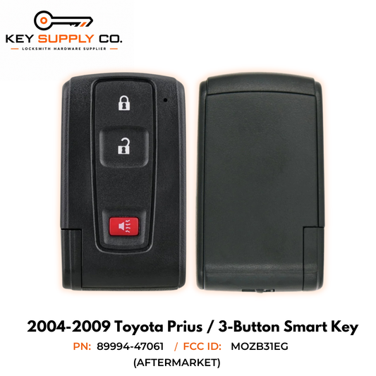 2004-2009 Toyota Prius / 3-Button Smart Key / PN: 89994-47061 / MOZB31EG (AFTERMARKET)