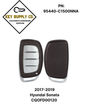 2017-2019 Hyundai Sonata / 4-Button Smart Key / PN: 95440-C1500NNA / CQOFD00120 (AFTERMARKET)