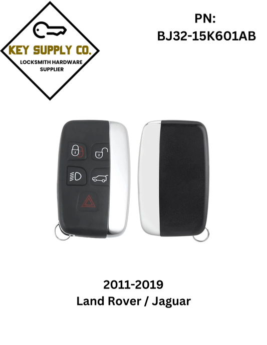 2011-2019 Jaguar / Land Rover / 5-Button Smart Key / PN: 5E0B40287 / KOBJTF10A / 315 MHz (AFTERMARKET)