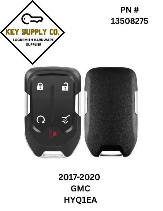 2017-2023 GMC / 5-Button Smart Key / PN: 13508275 / HYQ1EA (AFTERMARKET)