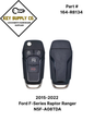 2015-2022 Ford F-Series Raptor Ranger / 4-Button Flip Key / 164-R8134 / N5F-A08TDA (AFTERMARKET)