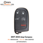 2017-2023 Jeep Compass / 5-Button Smart Key / PN: 68250343AB / M3N-40821302 (AFTERMARKET)