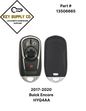 2017-2020 Buick Encore / 4-Button Smart Key / PN: 13506665 / HYQ4AA (AFTERMARKET)