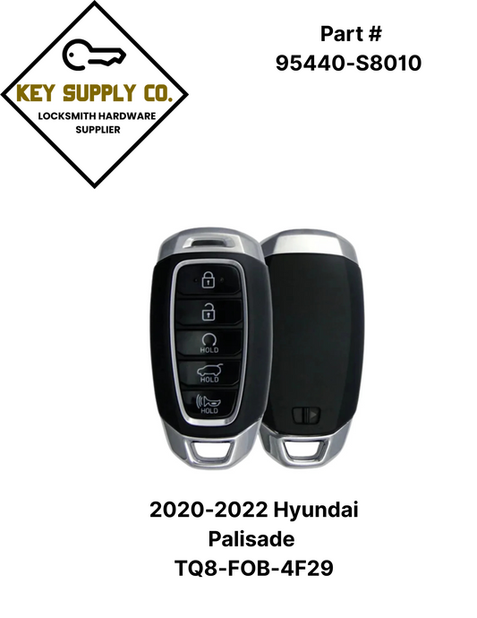 2020-2022 Hyundai Palisade / 5-Button Smart Key / PN: 95440-S8010 / TQ8-FOB-4F29 / 4F33 (AFTERMARKET)