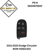 2011-2023 Dodge Chrysler / 5-Button Smart Key / PN: 56046759AF / M3N-40821302 (AFTERMARKET)