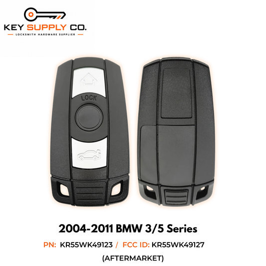 2004-2011 BMW 3 / 5 Series / 3-Button Smart Key / KR55WK49127 KR55WK49123 / CAS3 / 315 MHz