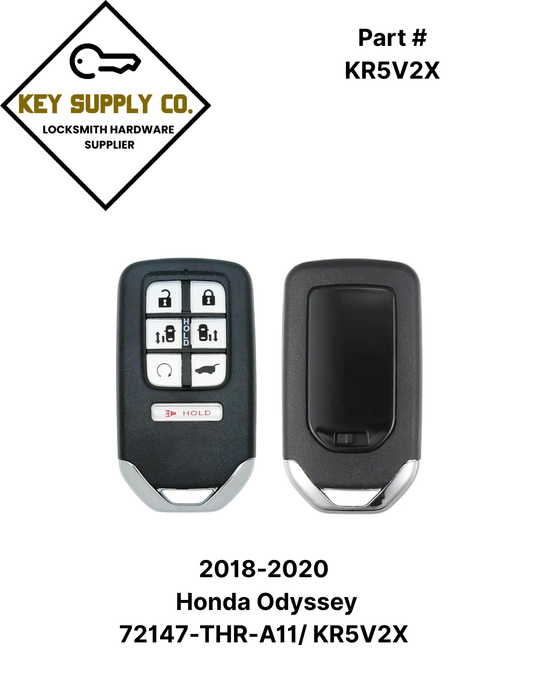 2018-2020 Honda Odyssey / 7-Button Smart Key / PN: 72147-THR-A11/ KR5V2X (AFTERMARKET)