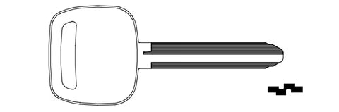 2010 - 2019 Toyota / Scion - TOY44G Transponder Key - (G Chip) (AFTERMARKET)